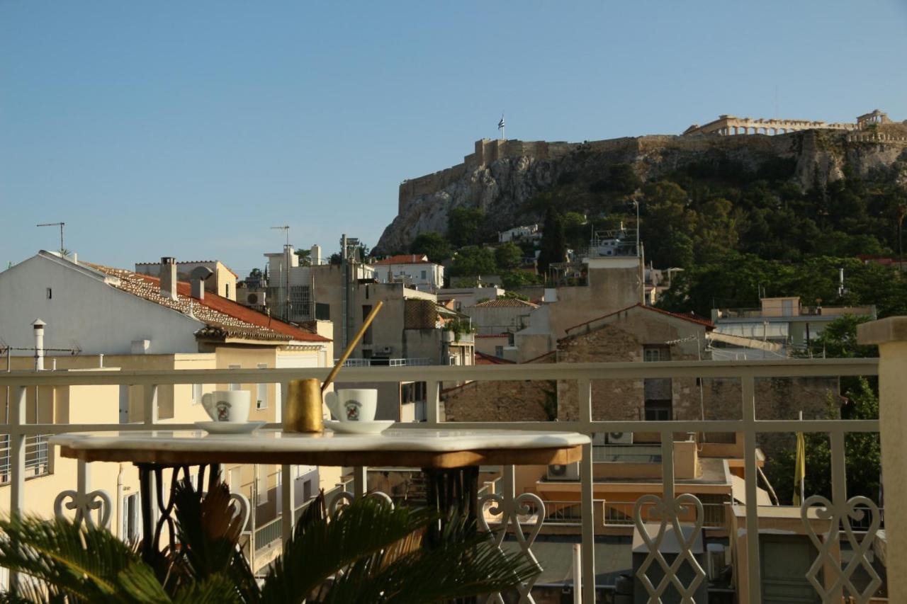 Prestige Penthouse - Breathtaking Parthenon Views In Plaka Lägenhet Aten Exteriör bild