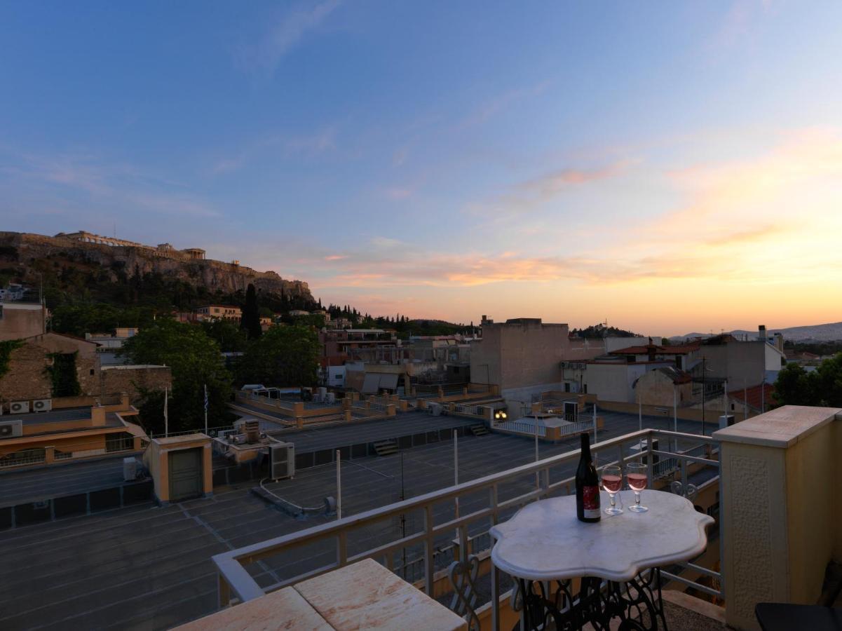 Prestige Penthouse - Breathtaking Parthenon Views In Plaka Lägenhet Aten Exteriör bild