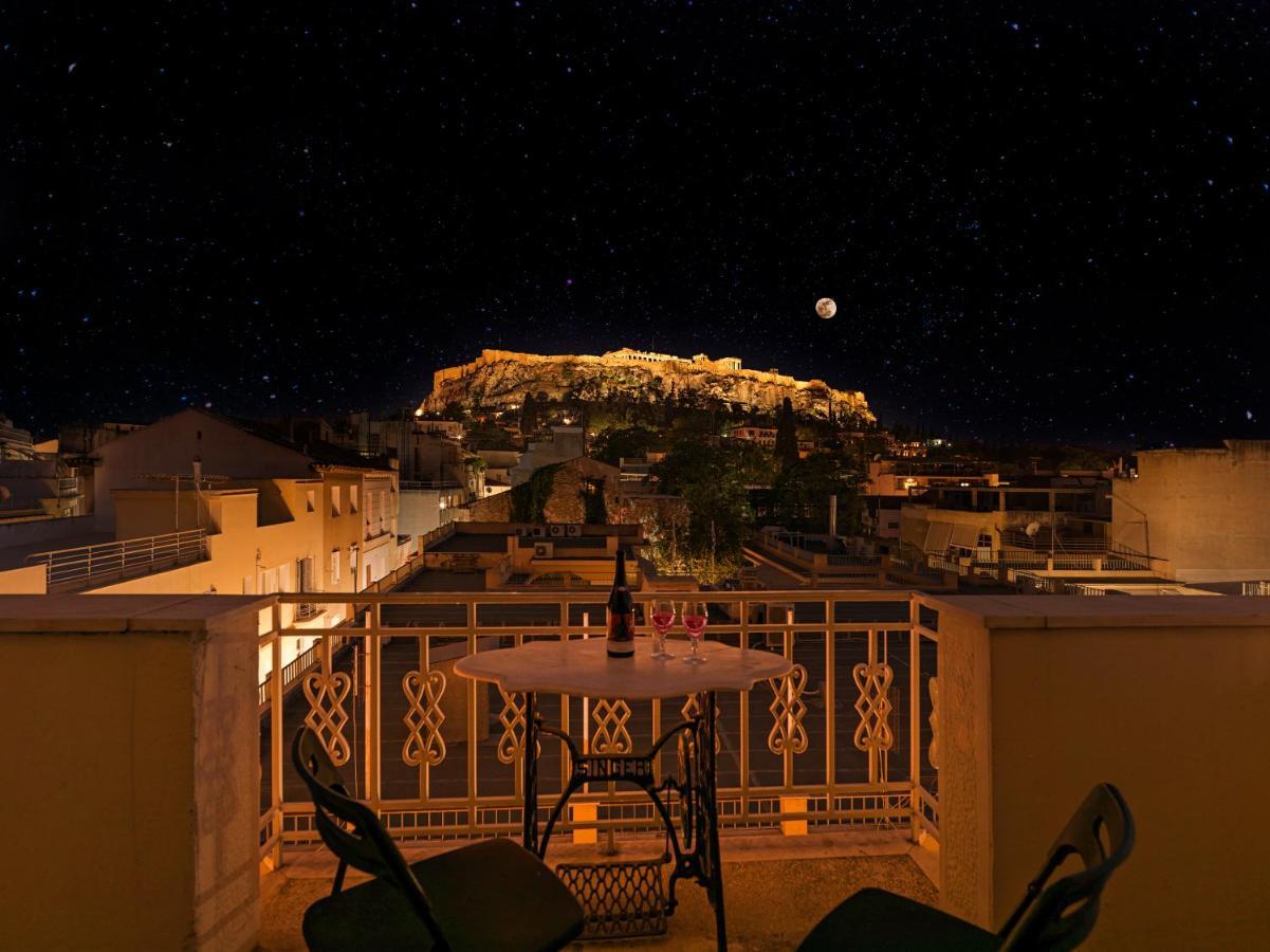 Prestige Penthouse - Breathtaking Parthenon Views In Plaka Lägenhet Aten Exteriör bild
