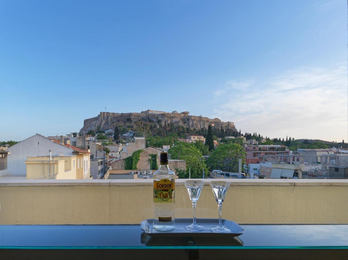 Prestige Penthouse - Breathtaking Parthenon Views In Plaka Lägenhet Aten Exteriör bild