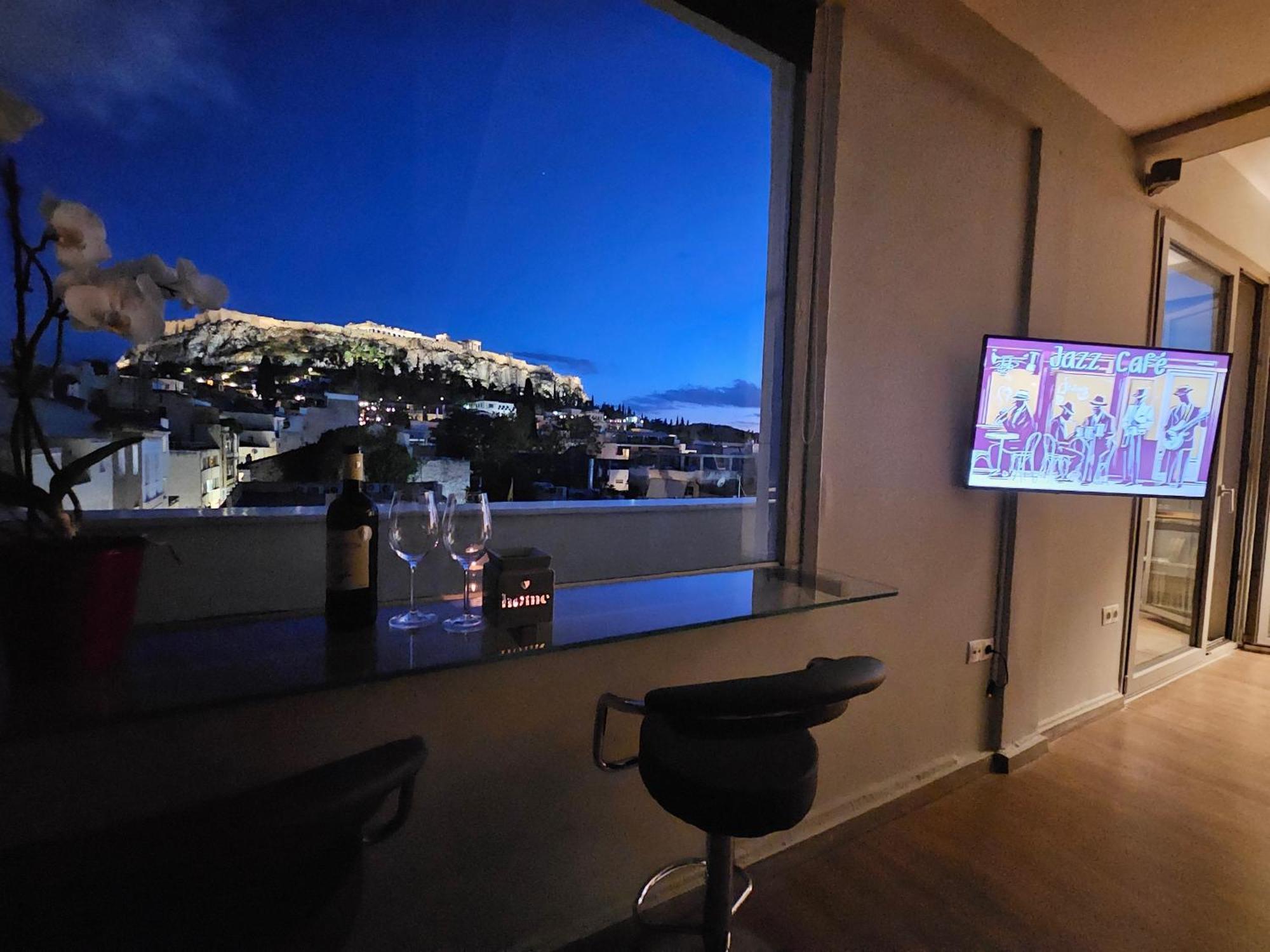 Prestige Penthouse - Breathtaking Parthenon Views In Plaka Lägenhet Aten Exteriör bild