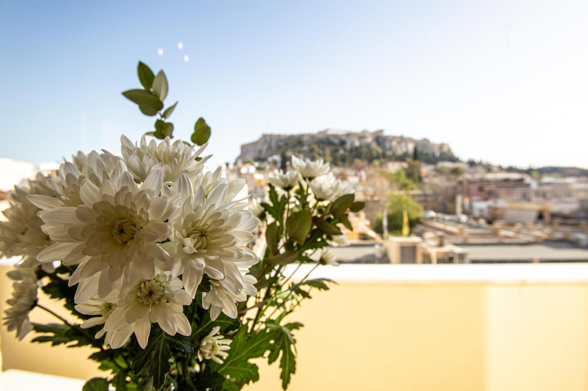 Prestige Penthouse - Breathtaking Parthenon Views In Plaka Lägenhet Aten Exteriör bild