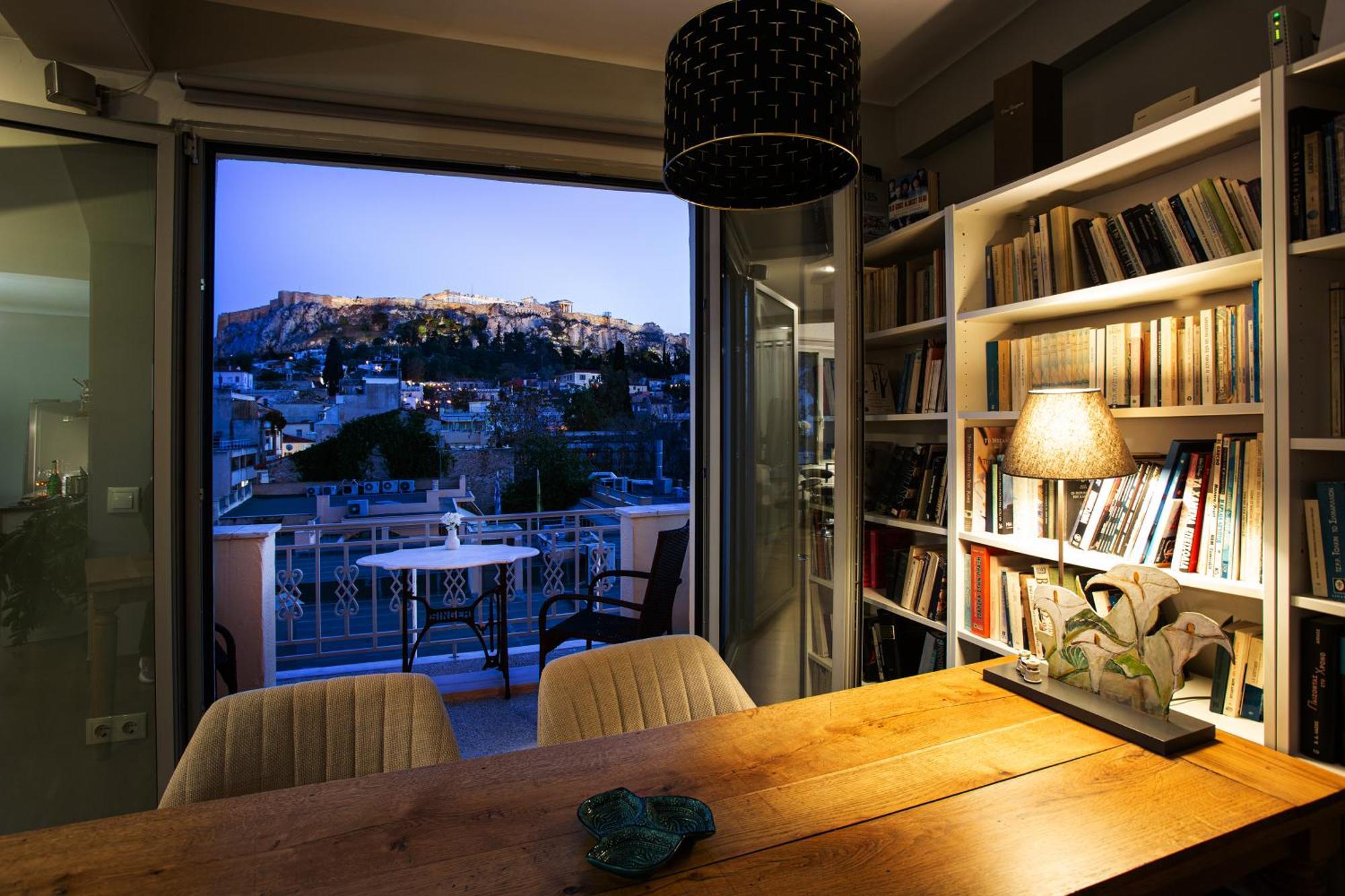 Prestige Penthouse - Breathtaking Parthenon Views In Plaka Lägenhet Aten Exteriör bild